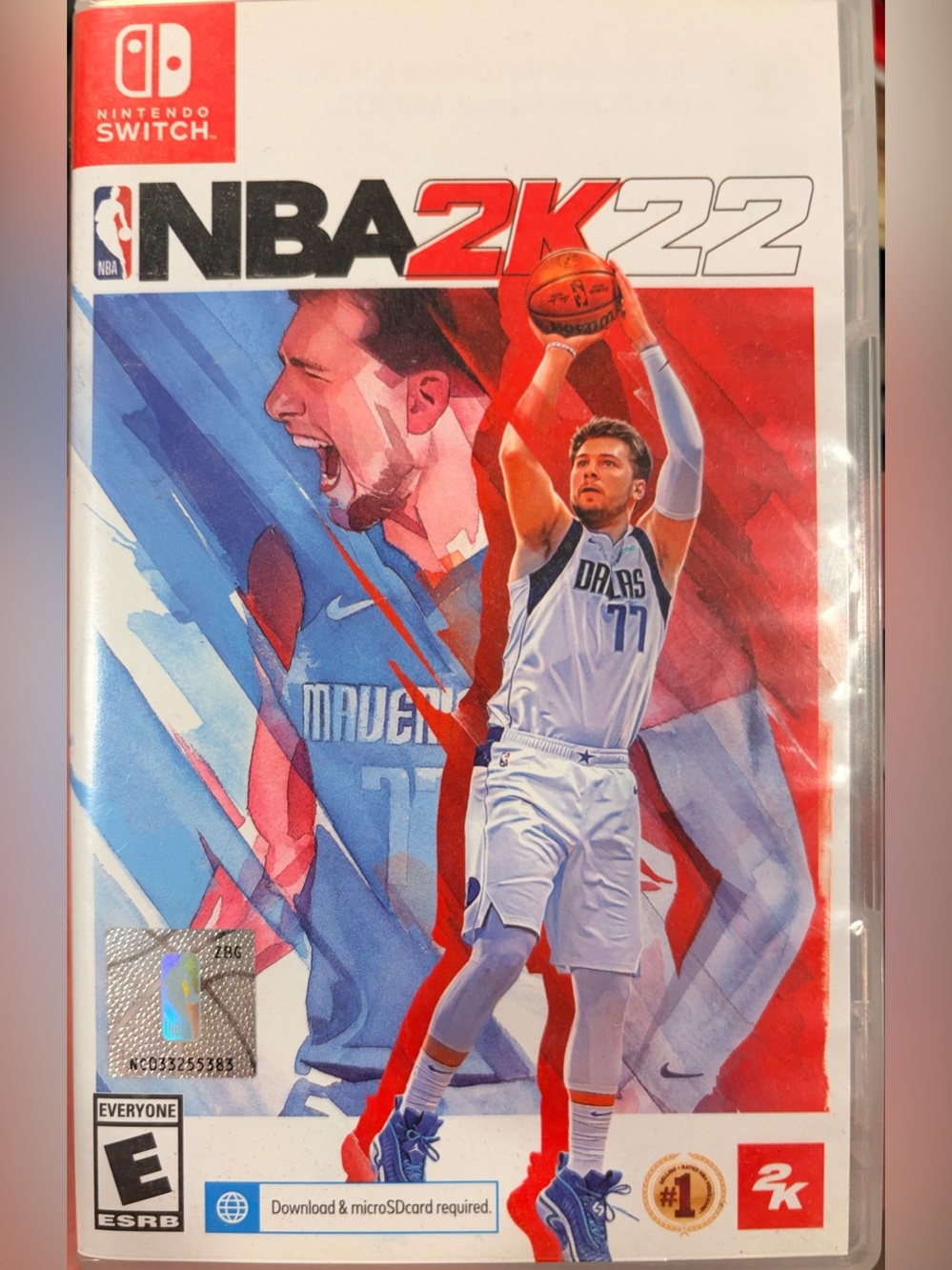 Nintendo switch NBA2k22
